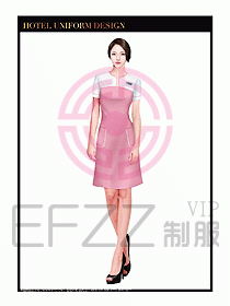 SPA按摩技師制服設(shè)計(jì)圖857