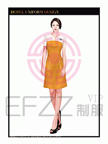 SPA按摩技師制服設(shè)計(jì)圖859