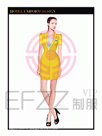 SPA按摩技師制服設(shè)計圖861