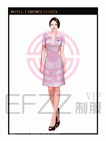 SPA按摩技師制服設(shè)計圖866