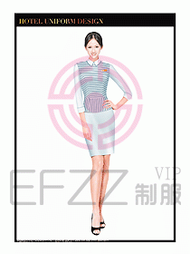 SPA按摩技師制服設(shè)計(jì)圖870