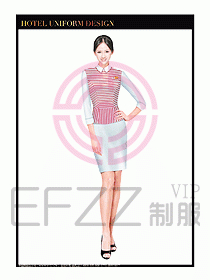 SPA按摩技師制服設(shè)計(jì)圖869