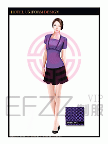 SPA按摩技師制服設(shè)計圖882