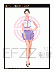 SPA按摩技師制服設(shè)計(jì)圖888