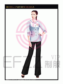 SPA按摩技師制服設(shè)計圖917