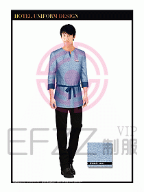 SPA按摩技師制服設計圖922