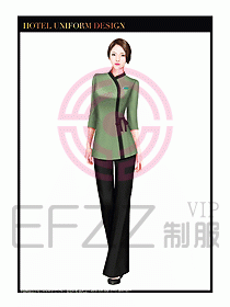 SPA按摩技師制服設(shè)計(jì)圖927