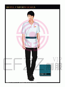 SPA按摩技師制服設(shè)計(jì)圖931