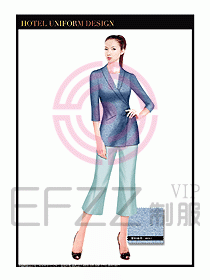 SPA按摩技師制服設(shè)計(jì)圖932