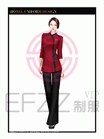 SPA按摩技師制服設(shè)計圖928