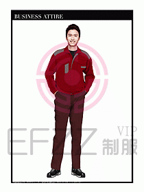 春秋款工程服服裝設(shè)計圖858