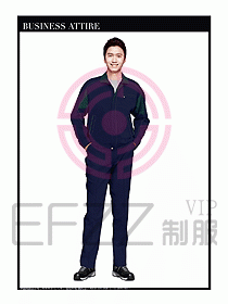 春秋款工程服服裝設(shè)計圖906