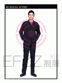 春秋款工程服服裝設(shè)計(jì)圖905