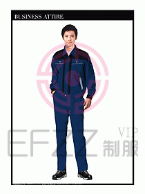 春秋款工程服服裝設(shè)計(jì)圖934