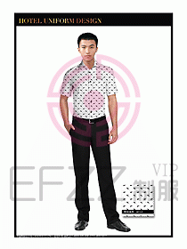 桑拿水療會所前臺服務員制服197