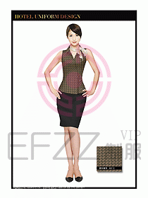 桑拿水療會(huì)所前臺(tái)服務(wù)員制服200