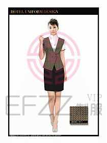 桑拿水療會所前臺服務員制服206