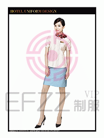 桑拿水療會(huì)所前臺(tái)服務(wù)員制服213