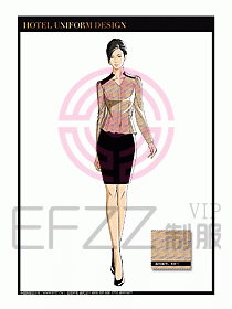 桑拿水療會(huì)所前臺(tái)服務(wù)員制服222