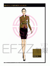 桑拿水療會(huì)所前臺(tái)服務(wù)員制服234