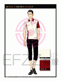 桑拿水療會(huì)所前臺(tái)服務(wù)員制服242