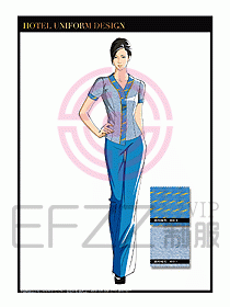 SPA按摩技師制服設(shè)計(jì)圖953