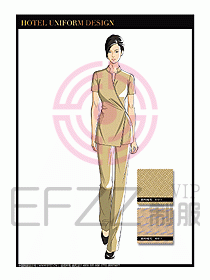 SPA按摩技師制服設(shè)計圖962