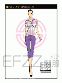 SPA按摩技師制服設(shè)計圖967