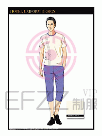 SPA按摩技師制服設(shè)計(jì)圖971