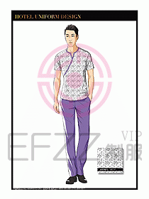 SPA按摩技師制服設(shè)計(jì)圖984