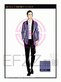 桑拿SPA咨客迎賓制服設(shè)計(jì)331