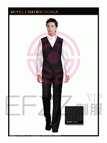 酒店西餐服務(wù)員制服設(shè)計921