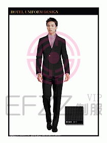 酒店西餐服務(wù)員制服設(shè)計(jì)925