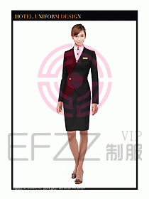 酒店西餐服務(wù)員制服設(shè)計929