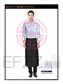 酒店西餐服務(wù)員制服設(shè)計(jì)934