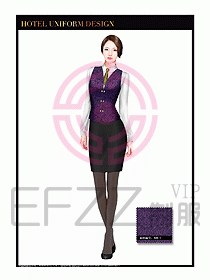 酒店西餐服務(wù)員制服設(shè)計(jì)941
