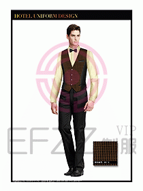 酒店西餐服務(wù)員制服設(shè)計(jì)950