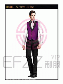 酒店西餐服務(wù)員制服設(shè)計(jì)957