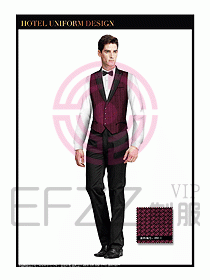 酒店西餐服務(wù)員制服設(shè)計(jì)958