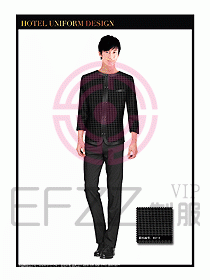 酒店西餐服務(wù)員制服設(shè)計(jì)960
