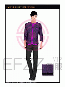 酒店西餐服務(wù)員制服設(shè)計961