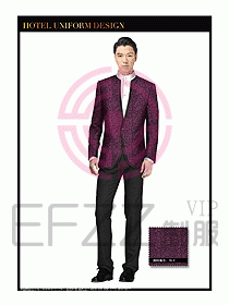 酒店西餐服務(wù)員制服設(shè)計(jì)975