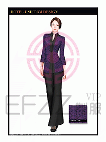 酒店西餐服務(wù)員制服設(shè)計(jì)972