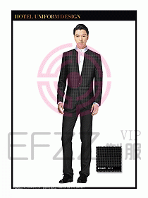 酒店西餐服務(wù)員制服設(shè)計(jì)976