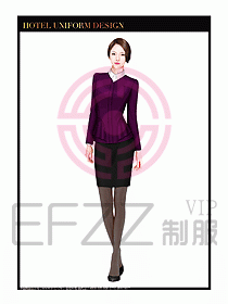 酒店西餐服務(wù)員制服設(shè)計(jì)984