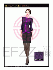 酒店西餐服務(wù)員制服設(shè)計983