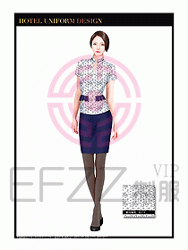 酒店西餐服務(wù)員制服設(shè)計1007
