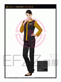 酒店制服客房服務(wù)員工衣設(shè)計(jì)404