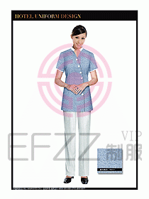 酒店制服客房服務員工衣設計424