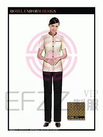 酒店制服客房服務(wù)員工衣設(shè)計(jì)426